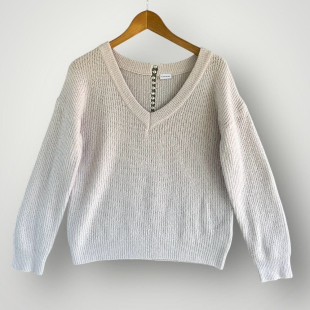 🎉5 for $45 🎉 Lascana Sweater Pulliver Women Size 2 Lavender Color